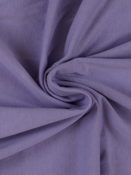 Kvalitex Cearșaf Jersey pentru copii 70x140cm mov deschis Kvalitex