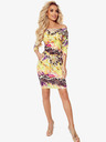 numoco Rochie sport cu buzunare - model leopard colorat Numoco