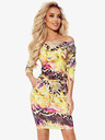 numoco Rochie sport cu buzunare - model leopard colorat Numoco