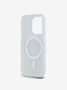 DKNY PC/TPU Repeat Pattern Tonal Stripe Magsafe Back Cover pentru iPhone 13 Pro Max negru DKNY