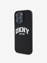 DKNY DKNY Liquid Silicone Arch Logo MagSafe Back Cover pentru iPhone 16 Pro Max negru