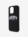 DKNY DKNY Liquid Silicone Arch Logo MagSafe Back Cover pentru iPhone 16 Pro Max negru