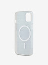 DKNY PC/TPU Repeat Pattern Tonal Stripe Magsafe Back Cover pentru iPhone 14 negru DKNY
