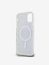 DKNY PC/TPU Repeat Pattern Tonal Stripe Magsafe Back Cover pentru iPhone 11 Beige DKNY