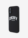 DKNY DKNY Liquid Silicone Arch Logo MagSafe Back Cover pentru iPhone 16 Plus negru