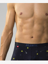 Atlantic Pantaloni scurți pentru bărbați ATLANTIC 3Pack Boxer - albastru închis