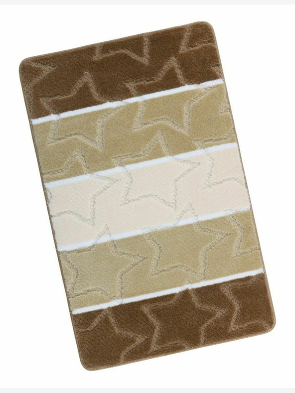Bellatex Covoraș de baie 60x100cm bej stele Bellatex