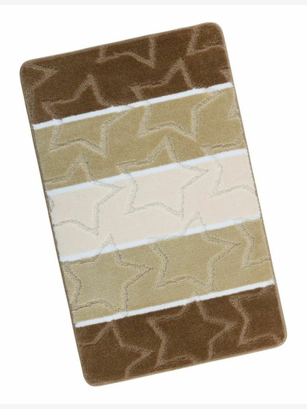 Bellatex Covoraș de baie 60x100cm bej stele Bellatex