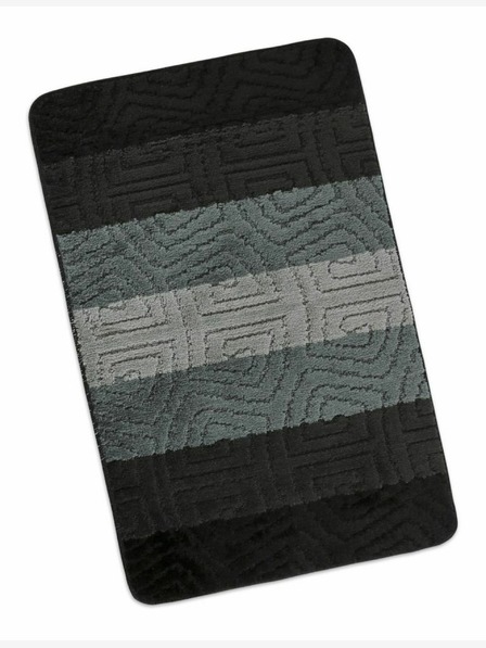 Bellatex Covor pentru baie 60x100cm spirale gri Bellatex
