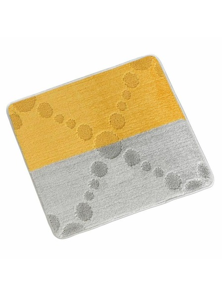 Bellatex Covoraș de toaletă 50x60cm raze gri și galben Bellatex
