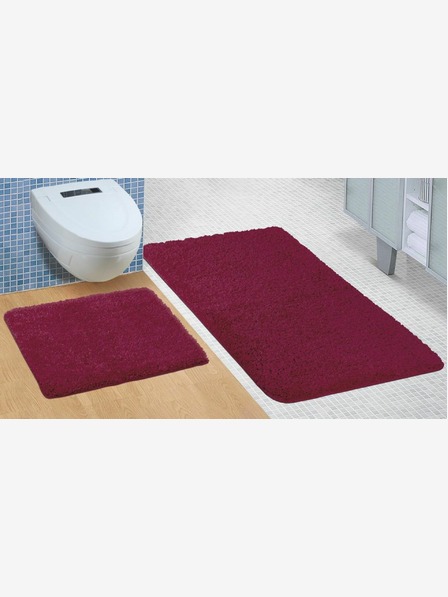 Bellatex Covor pentru baie și toaletă Micro burgundy Bellatex