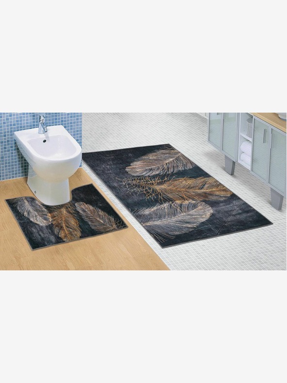 Bellatex Covor de baie și de toaletă Feather 3D Bellatex