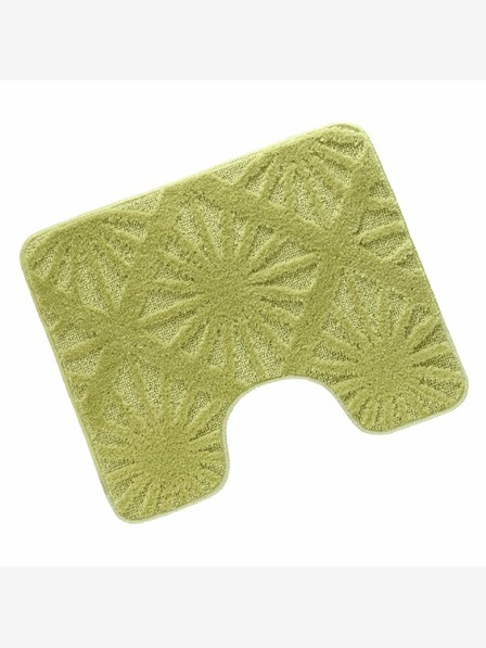 Bellatex Covor de toaletă 50x60cm raze verde deschis Bellatex