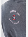 Nebbia Tricou lavabil oversized GOLDEN AGE 790 M,negru