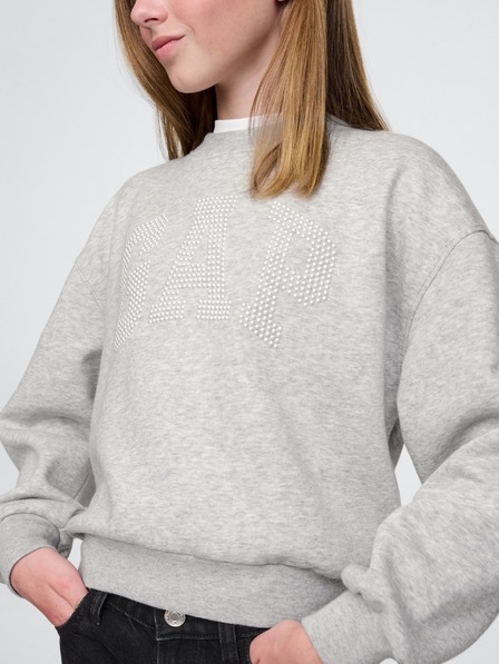 GAP Hanorac oversize pentru copii cu logo GAP