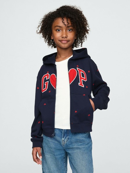GAP Hanorac pentru copii cu logo și fleece GAP