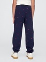 GAP Pantaloni de trening fleece logo army pentru copii GAP