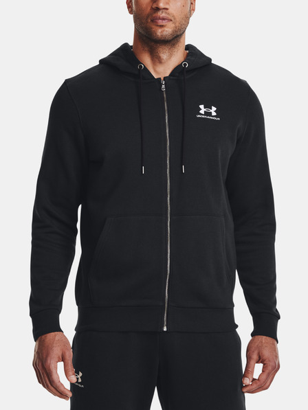 Under Armour Hanorac bărbați Under Armour UA Essential Fleece FZ cu Glugă