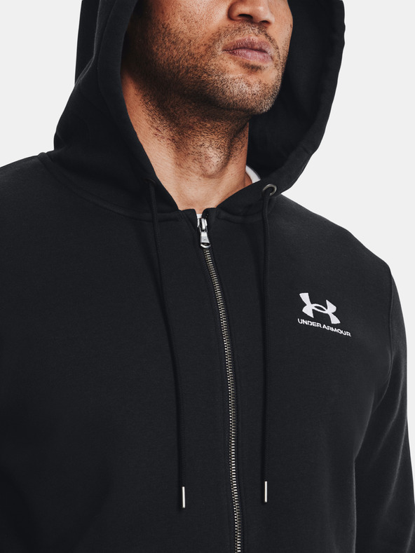 Under Armour Hanorac bărbați Under Armour UA Essential Fleece FZ cu Glugă