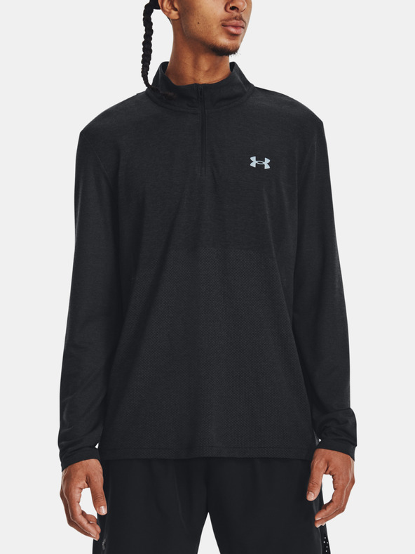 Under Armour Tricou Under Armour UA SEAMLESS STRIDE 1/4 Zip pentru bărbați