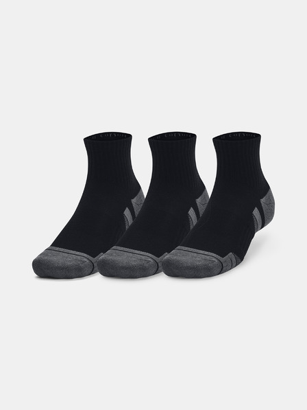 Under Armour Șosete unisex Under Armour UA Performance Cotton 3p Qtr