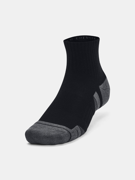 Under Armour Șosete unisex Under Armour UA Performance Cotton 3p Qtr