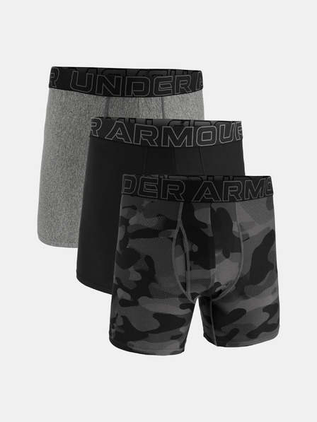 Under Armour Boxeri pentru bărbați Under Armour M UA Perf Tech Nov 6in (3 buc)