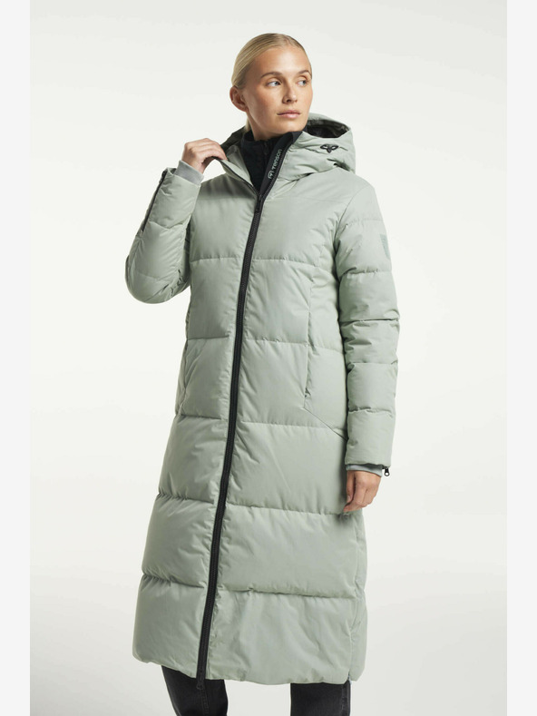 Tenson Haină de iarnă pentru femei Tenson Shanna 2.0 Down Coat W Light Green