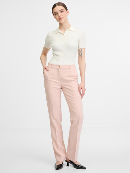 Orsay Tricou alb cu mânecă scurtă pentru femei ORSAY