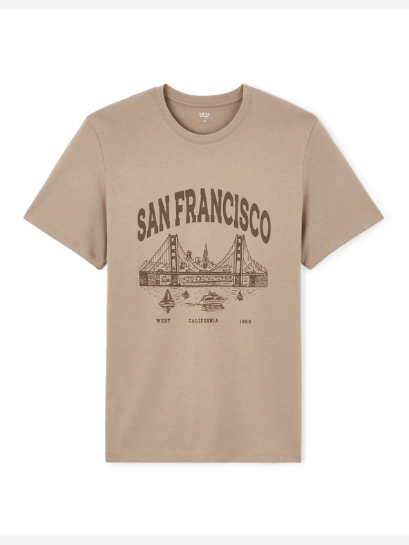 Celio Tricou cu mânecă scurtă Lestate