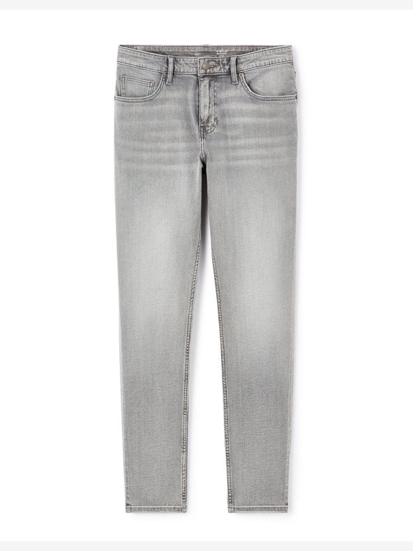 Celio Blugi slim gri pentru bărbați Foslim