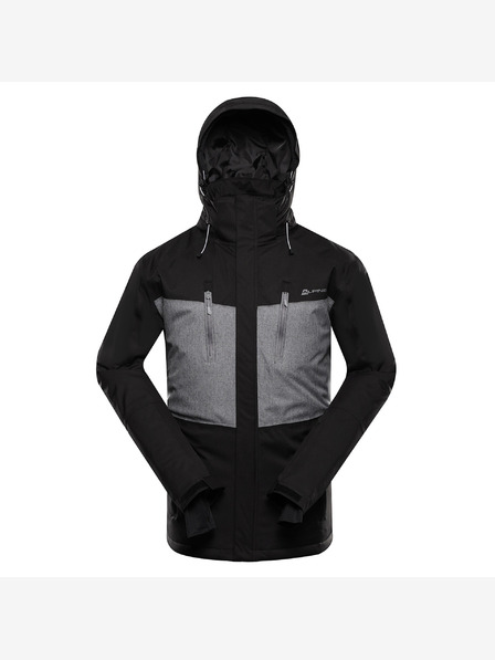 ALPINE PRO Ghete de schi pentru bărbați cu membrană ptx pentru zăpadă ALPINE PRO COMED negru