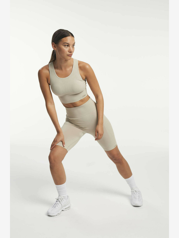 Tenson TENSON Pantaloni scurți funcționali fără cusătură pentru femei W Bej