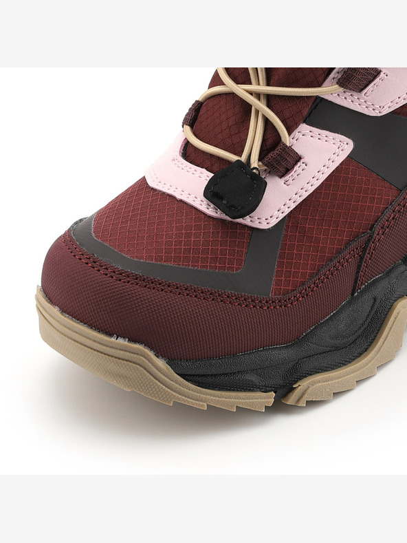 ALPINE PRO Cizme de iarnă pentru copii cu membrană ptx ALPINE PRO NERO