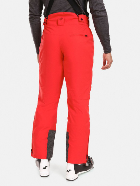 Kilpi Pantaloni de schi Kilpi Mimas roșii pentru bărbați