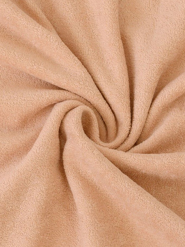 Kvalitex Cearșaf Terry 160x200cm bej deschis