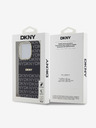 DKNY PC/TPU Repeat Pattern Tonal Stripe Magsafe Back Cover pentru iPhone 14 Pro Max negru DKNY