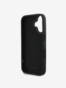 DKNY DKNY 3D cauciuc Repeat Logo Line Back Cover pentru iPhone 16 negru