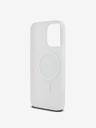 DKNY PC/TPU Repeat Pattern Tonal Stripe Magsafe Back Cover pentru iPhone 15 Pro Max roz DKNY