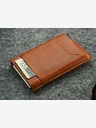 Pularys Portofel din piele pentru bărbați Pularys Gobi Light Brown