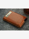 Pularys Portofel din piele pentru bărbați Pularys Gobi Light Brown