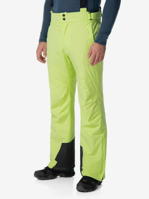 Kilpi Pantaloni de schi verde deschis pentru bărbați Kilpi MIMAS