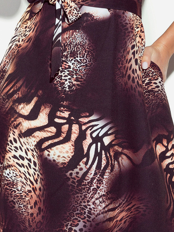 numoco Rochie - model leopard Numoco SANDY