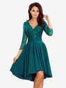 numoco Rochie exclusivistă cu dantelă - verde Numoco NICOLLE