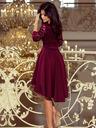 numoco Rochie exclusivistă cu dantelă - prună Numoco NICOLLE