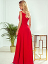 numoco Rochie maxi elegantă cu bretele - roșu Numoco CHIARA