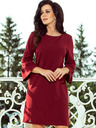 numoco Rochie cu mâneci din dantelă - burgundy Numoco MARGARET