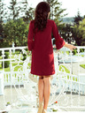 numoco Rochie cu mâneci din dantelă - burgundy Numoco MARGARET