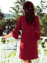 numoco Rochie cu mâneci din dantelă - burgundy Numoco MARGARET