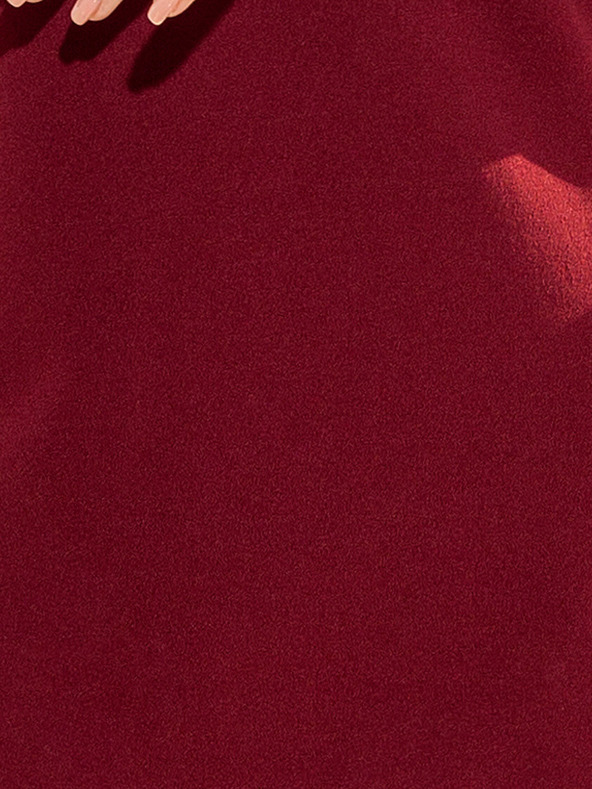 numoco Rochie cu mâneci din dantelă - burgundy Numoco MARGARET